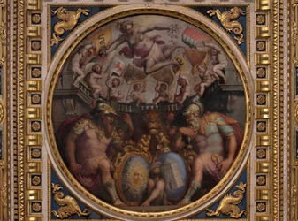 Alegorías de los barrios de San Giovanni y Santa Maria Novella
